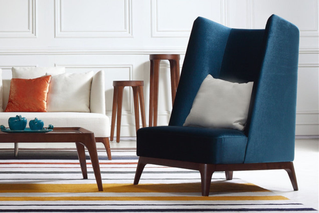 MACKAY High-back Lounge Chair