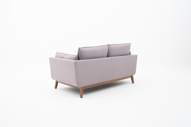 Light Grey 2-Seater Sofa