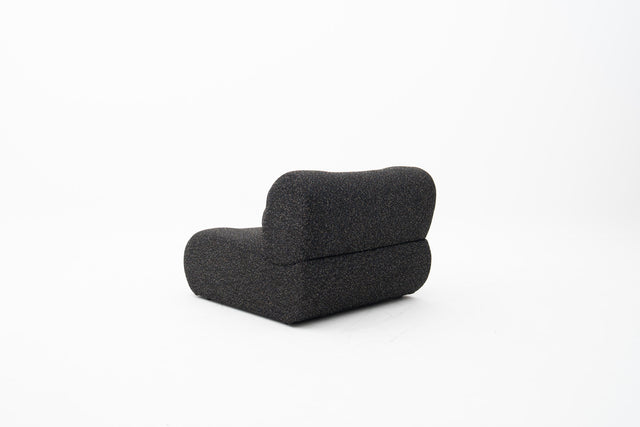 Modular Sofa - Black Armless Module