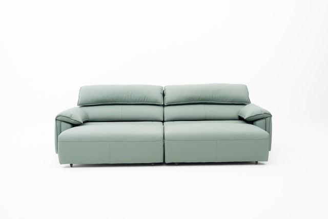 2-Seater Maxi Sage Green Power Slider Sofa