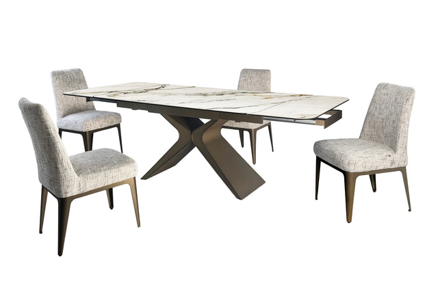 VOLTURA Power Extension Dining Set