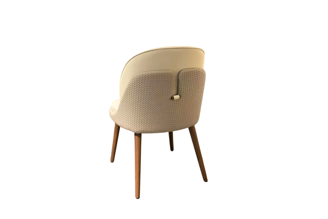 2-Tone Upholstery Dining Side Chair