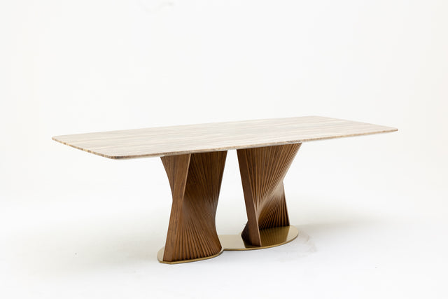 DORCHESTER Dining Table (Marble Top)
