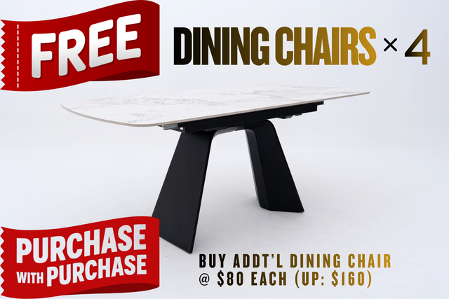 MARBIX Extension Dining Table