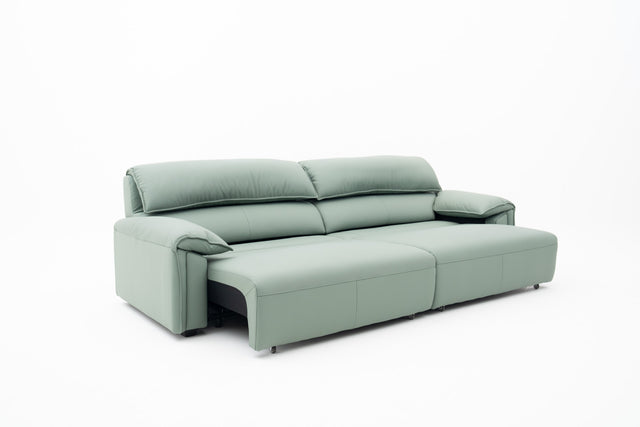 2-Seater Maxi Sage Green Power Slider Sofa