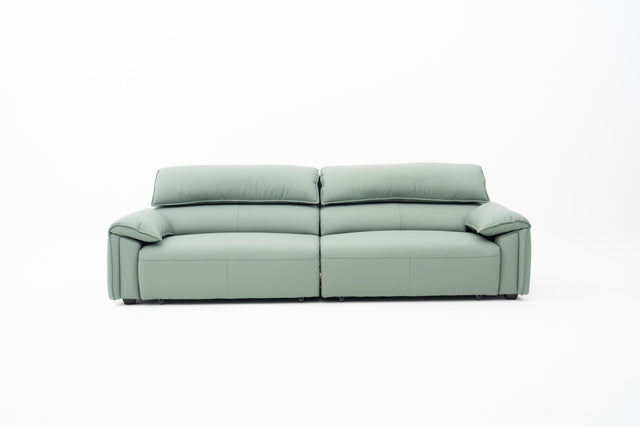 2-Seater Maxi Sage Green Power Slider Sofa
