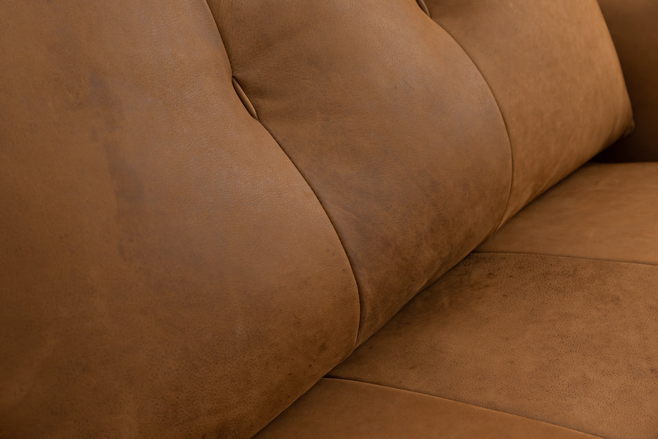 Hutton Leather Sofa Designer